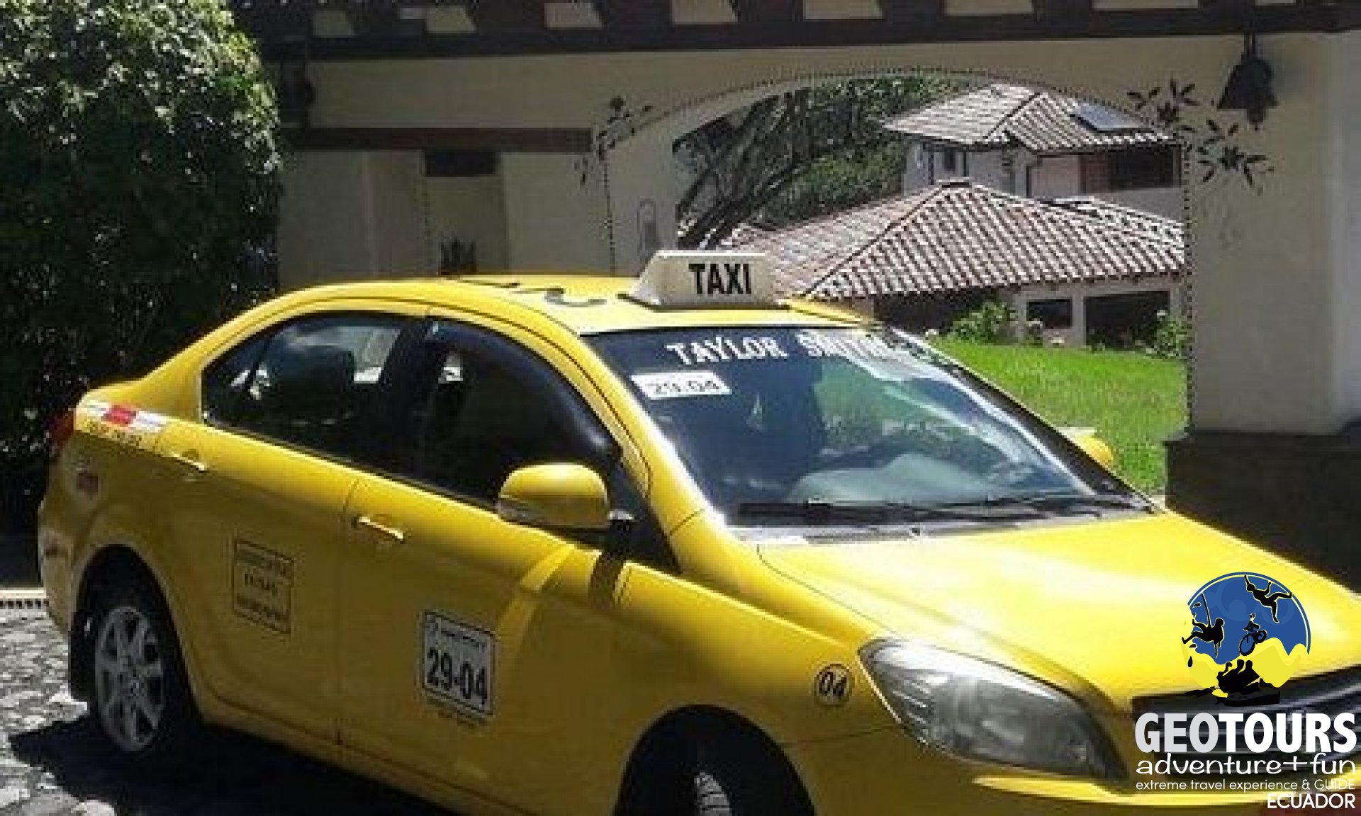 Taxi Guide at Baños de Agua Santa