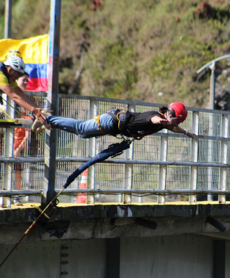 Travellers on a Geotours excursion in Ecuador